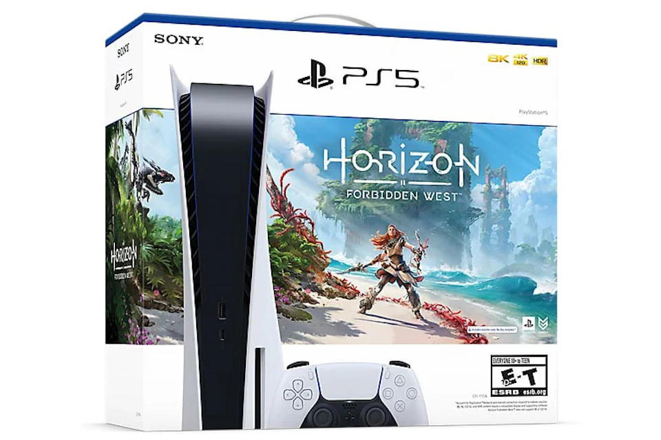 Sony PlayStation 5 PS5 Blu-ray Horizon Forbidden West Console Bundle (EU Plug) 19419297