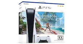 Sony PlayStation 5 PS5 Blu-ray Horizon Forbidden West Console Bundle (UK Plug) 19418993