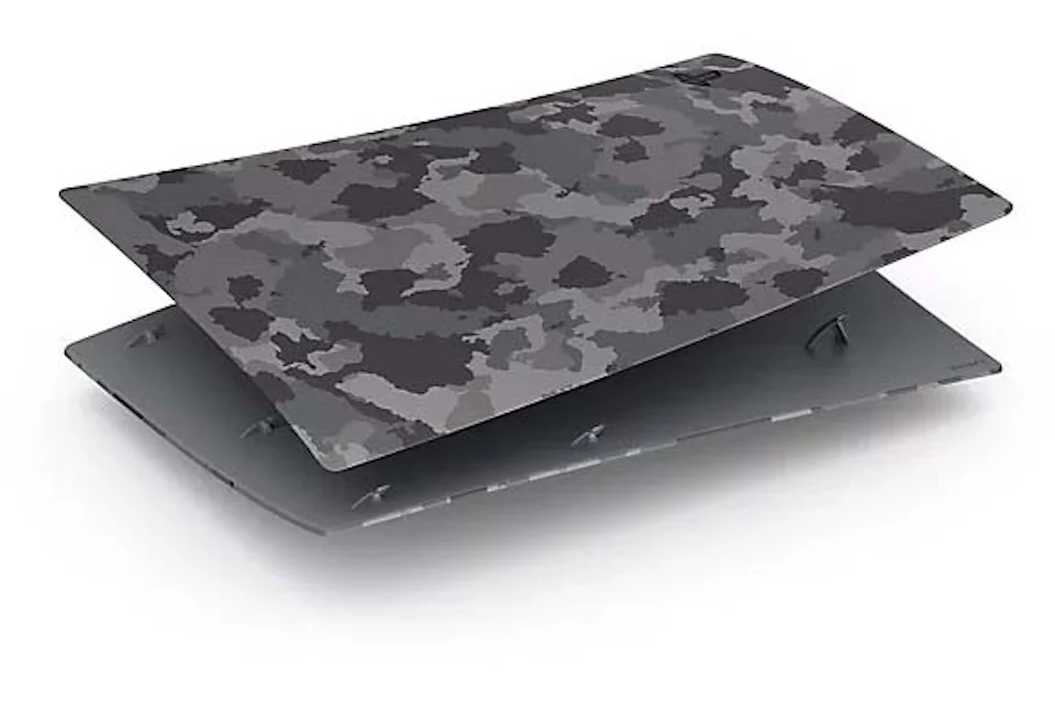 Sony PlayStation 5 PS5 Digital Edition Cover 1000031417/CFI-ZCE1 S06 Gray Camouflage