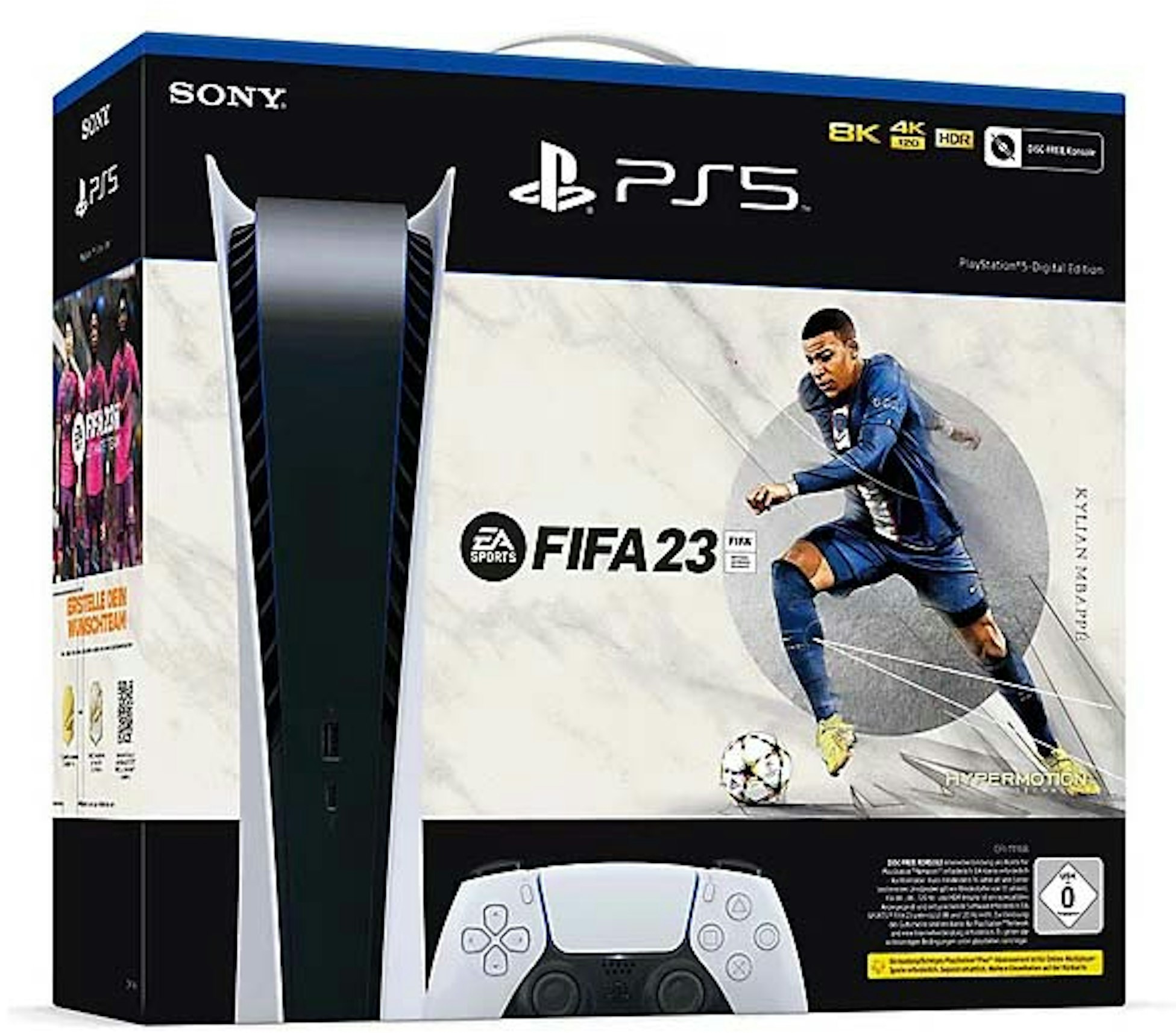 Sony PlayStation 5 PS5 Digital Edition EA SPORTS 23 (EU Plug) Console - US
