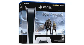 Sony PlayStation 5 PS5 Digital Edition God of War Ragnarök (JPN Plug) Console Bundle CFIJ-10005