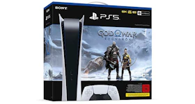 Sony PlayStation 5 PS5 Digital Edition God of War Ragnarök (UK Plug) Console Bundle
