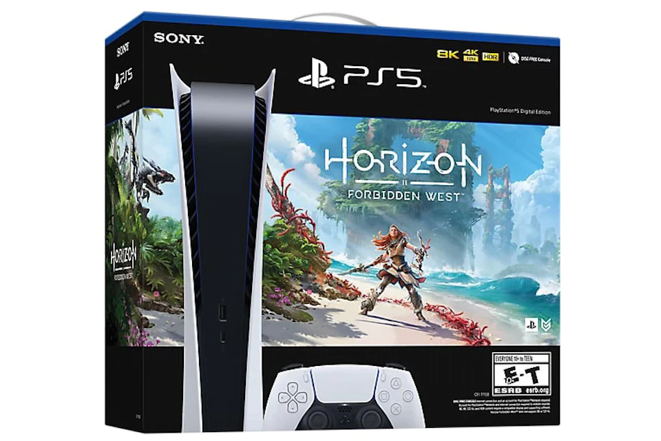 Sony PlayStation 5 PS5 Digital Horizon Forbidden West Console Bundle (US Plug) 1000032114 / 1000032006