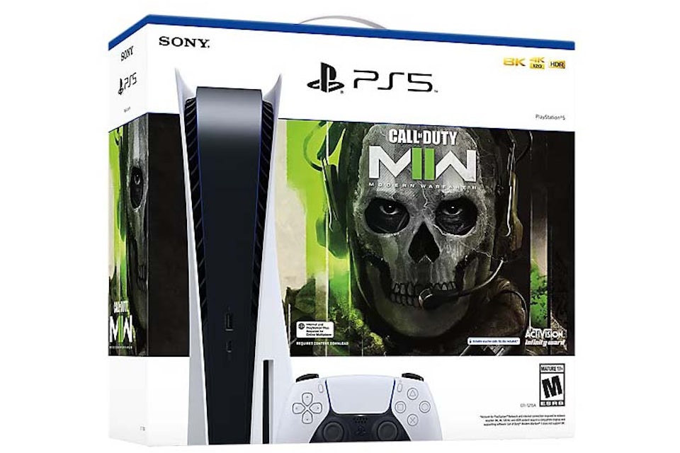 Console Sony Playstation 5 825GB CFI-1215A Call Of Duty Modern