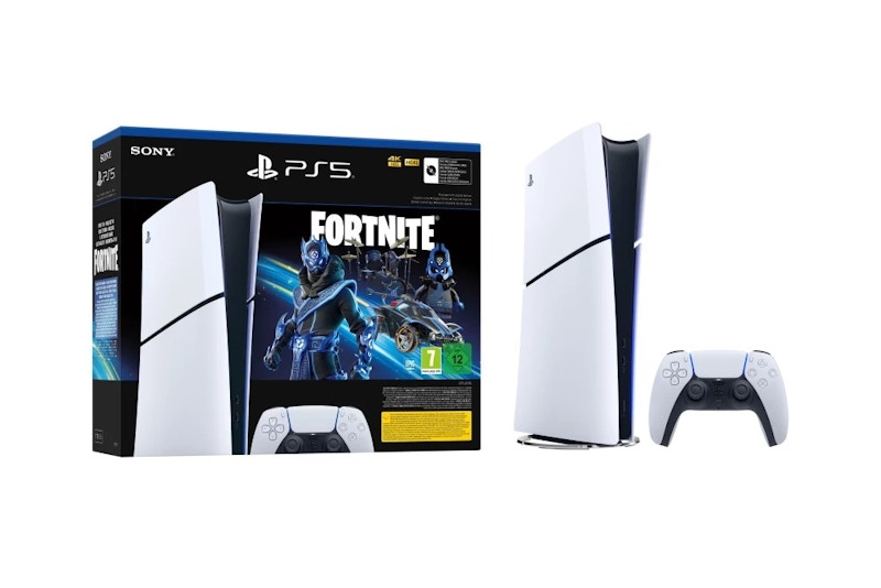 Sony PlayStation 5 PS5 Slim Digital Fortnite Cobalt Star Console (US ...