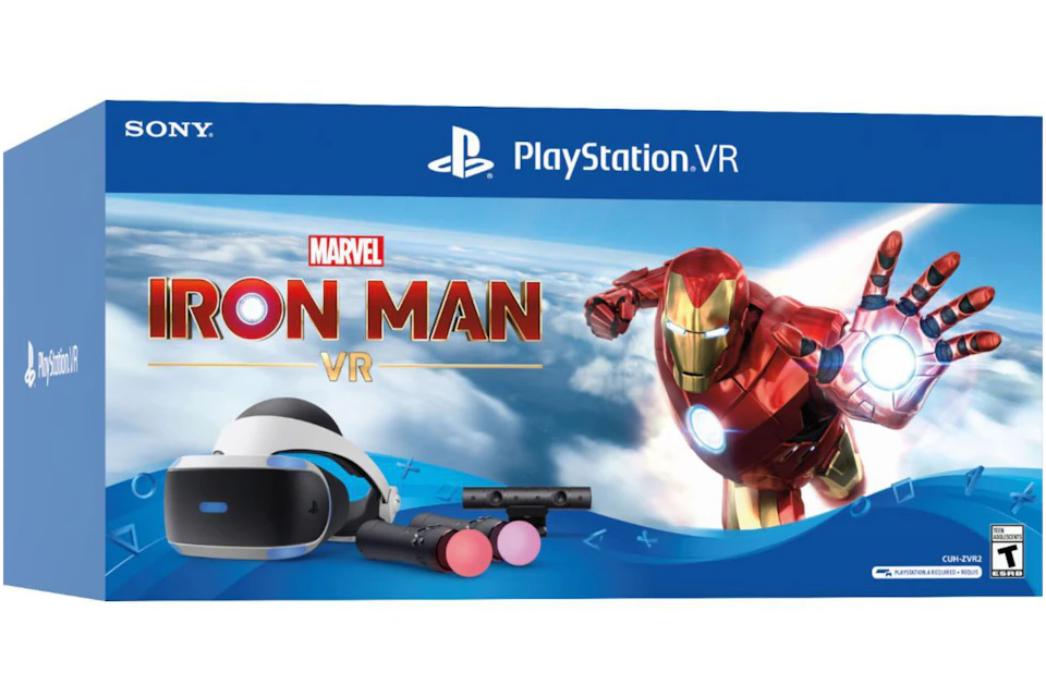 Sony PlayStation Interactive Entertainment Marvel's Iron Man VR Headset Bundle 3004152 / 3005867