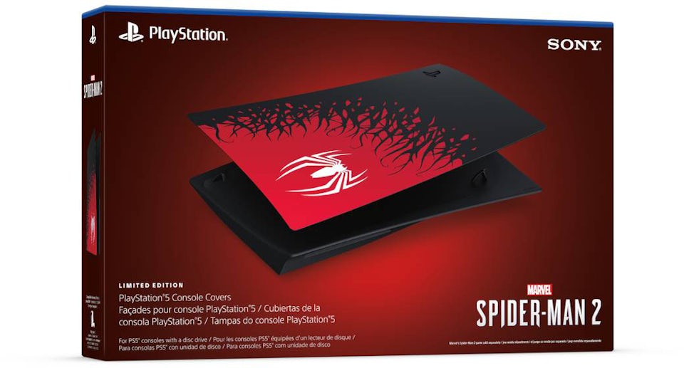 Sony PlayStation PS5 Digital Edition Marvel Spider-Man 2 Cover - DE