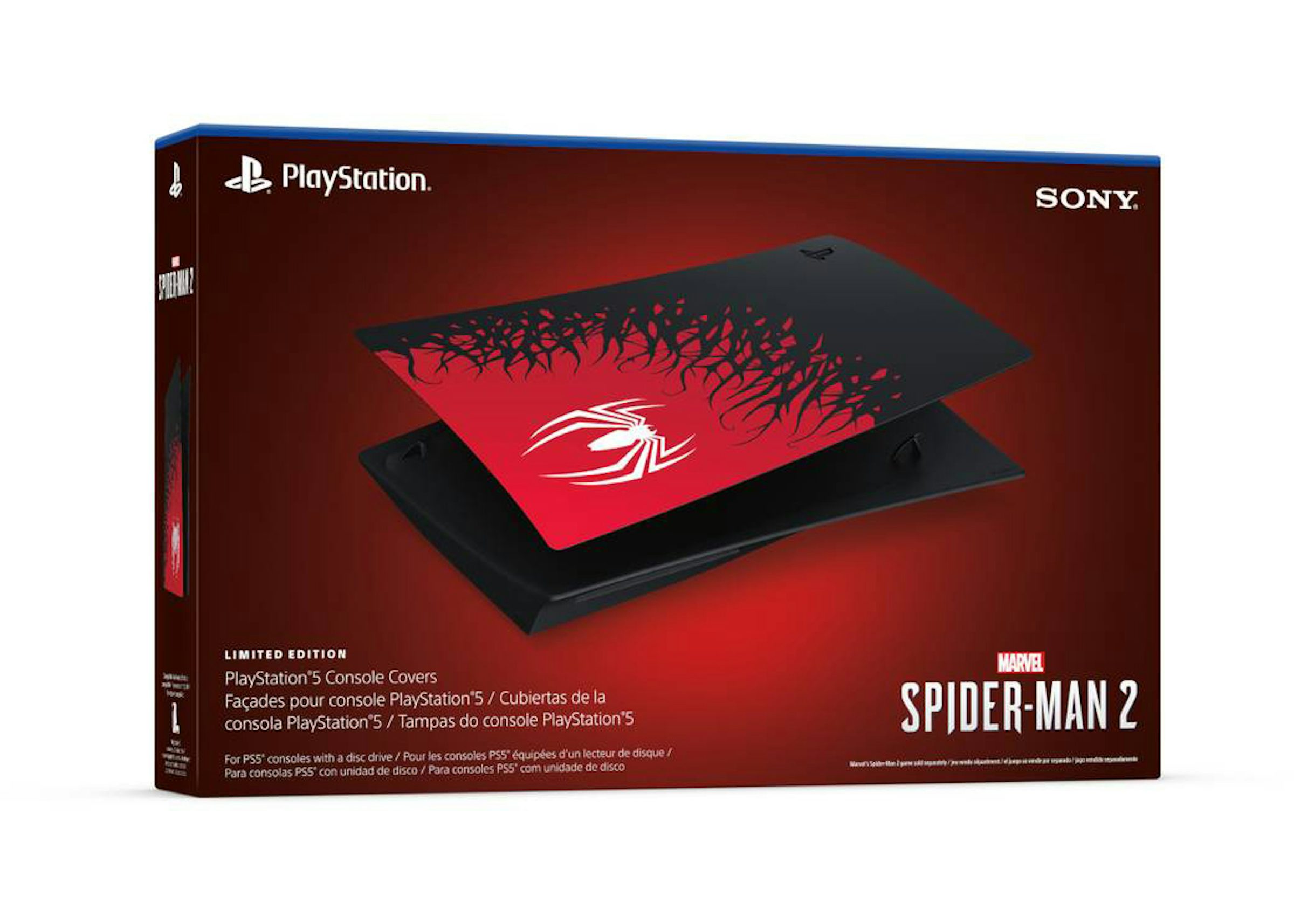 Sony PlayStation PS5 Digital Edition Marvel Spider-Man 2 Cover - US
