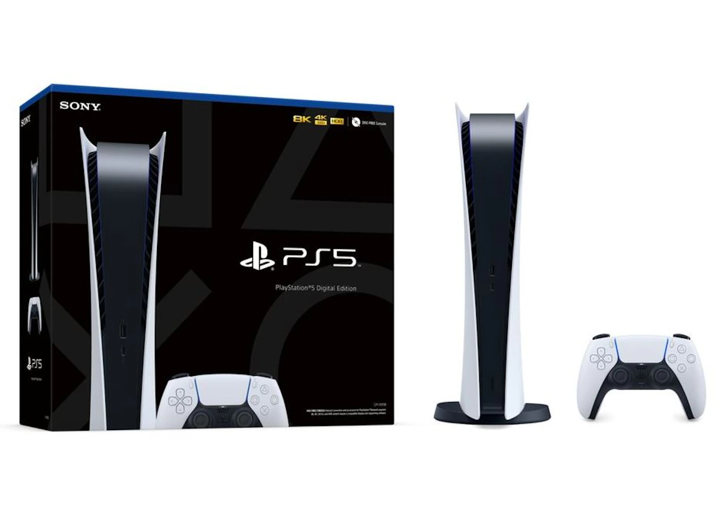【新 】Sony PS5 PlayStation 5 プレイステーション5本体 (JPN Plug) デジタル・エディション CFI