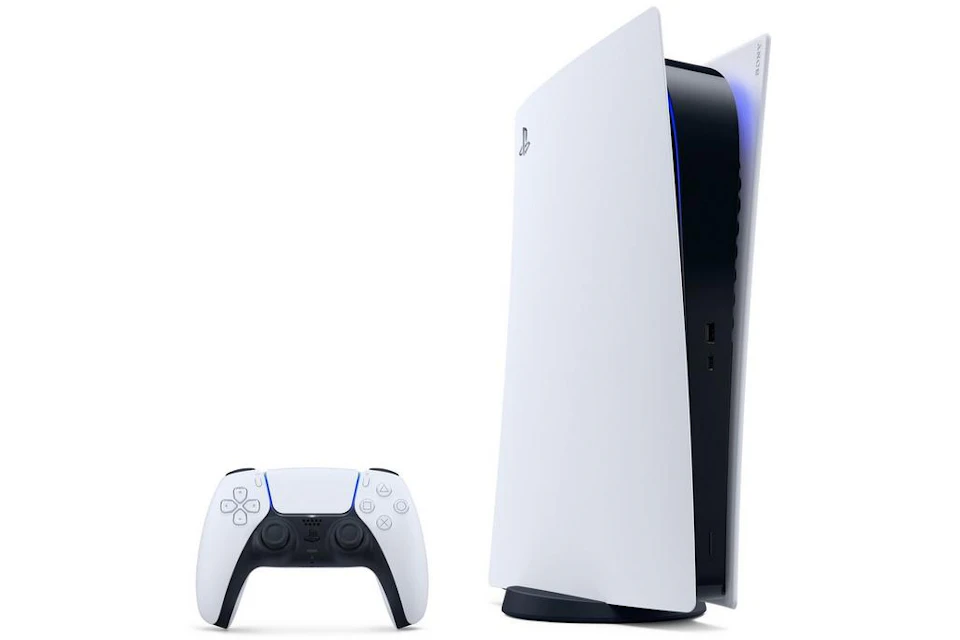 Sony 全新 PS5 PlayStation 5 (HK Plug) 數位版主機 CFI-1015B 白色