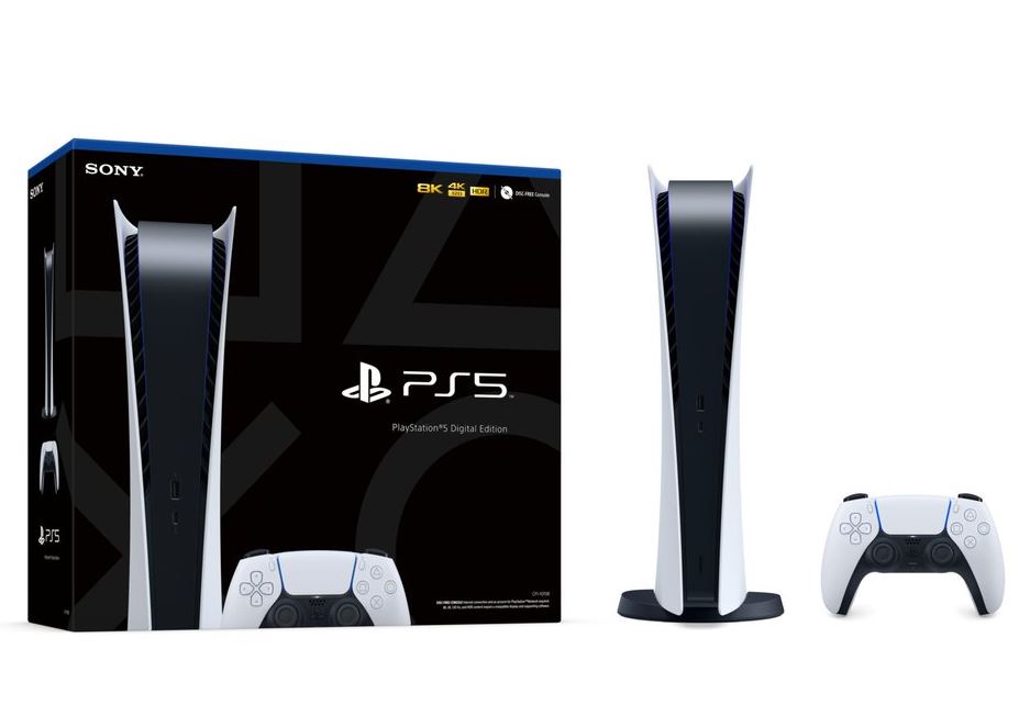 Sony 全新 PS5 PlayStation 5 (TW Plug) 數位版主機 CFI-1018B 白色