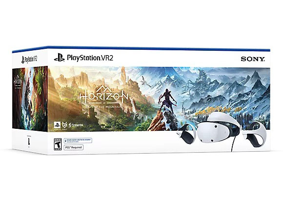 Sony PlayStation VR2 Headset Horizon Call of the Mountain Bundle 1000035073