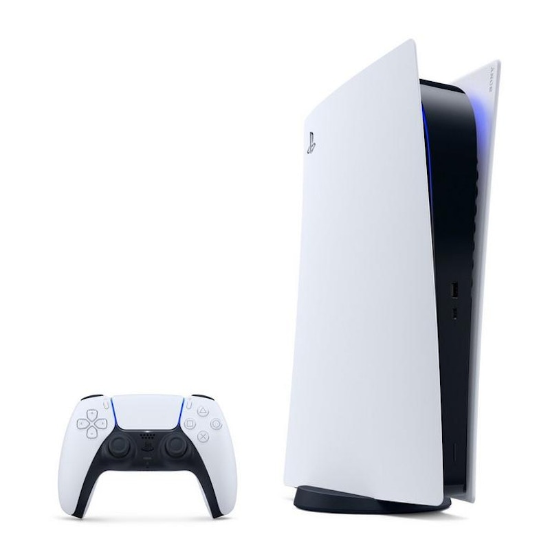 white playstation 5