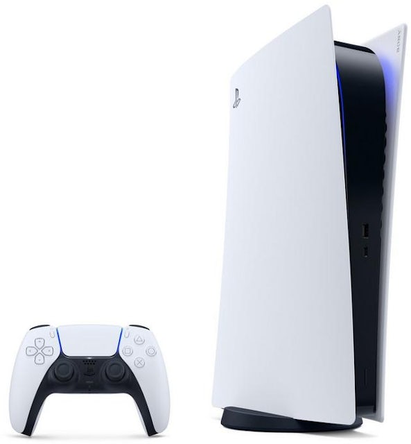 Specificitet Slovenien Smigre Sony PS5 PlayStation 5 (US Plug) Digital Edition Console 3005719 White - US