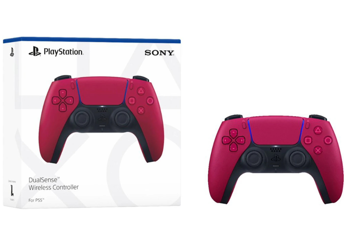 Sony Playstation DualSense Wireless Controller Cosmic Red US