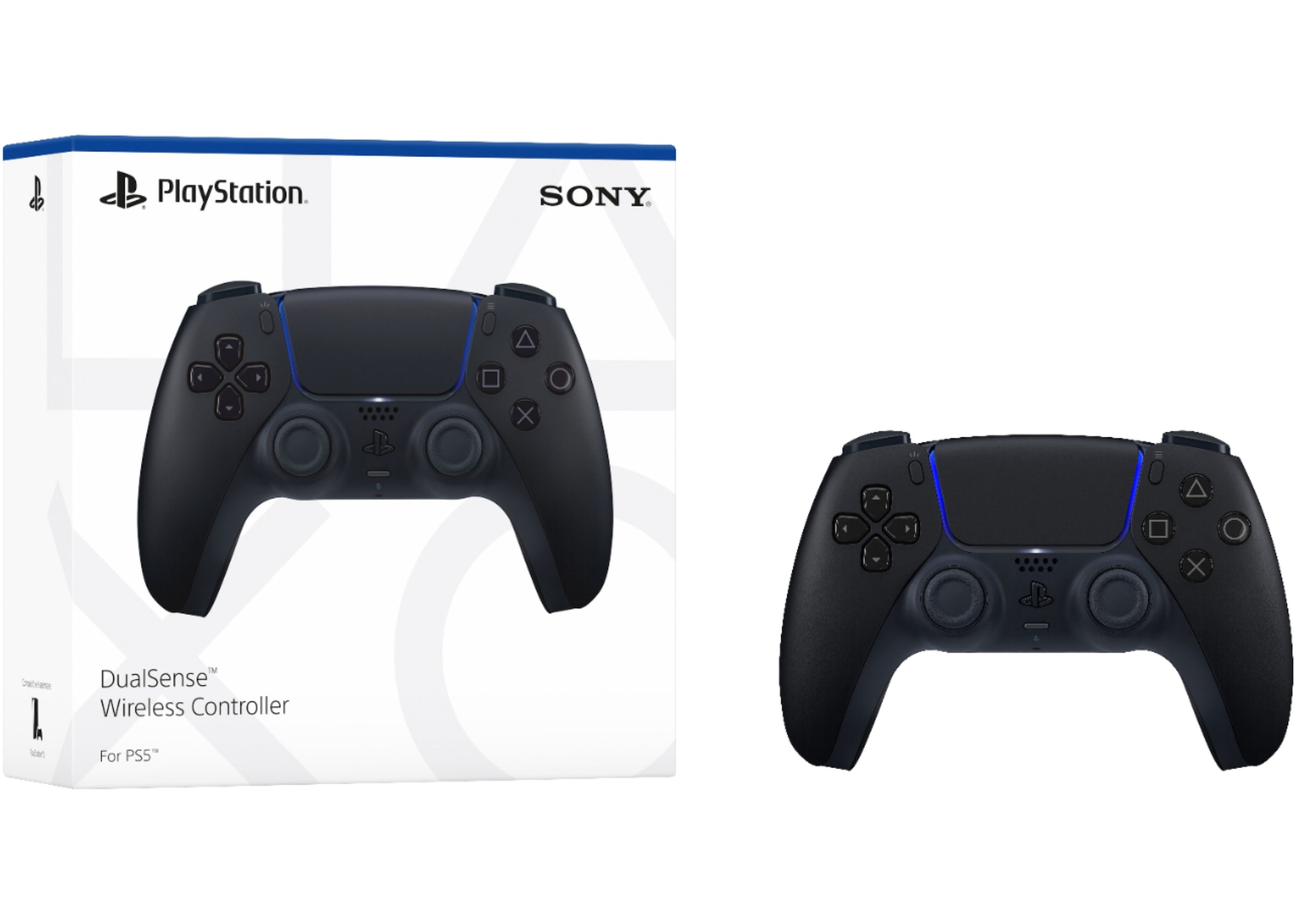 Sony Playstation 5 DualSense Wireless Controller Midnight Black - US
