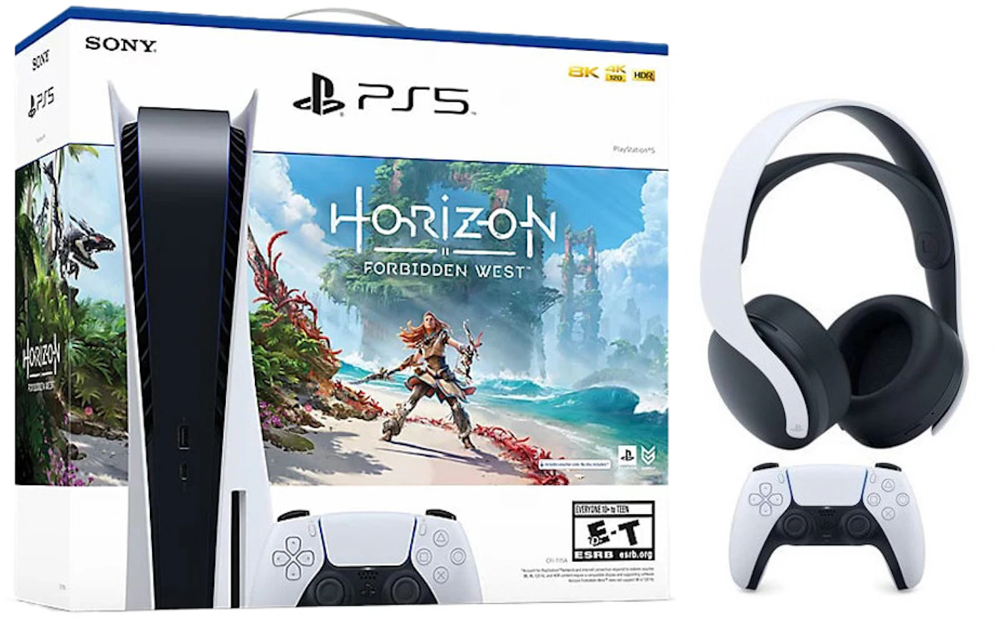 PS5 + Auriculares Pulse 3D Wireless + Horizon Forbidden + Gran Turismo 7 ·  Sony · El Corte Inglés