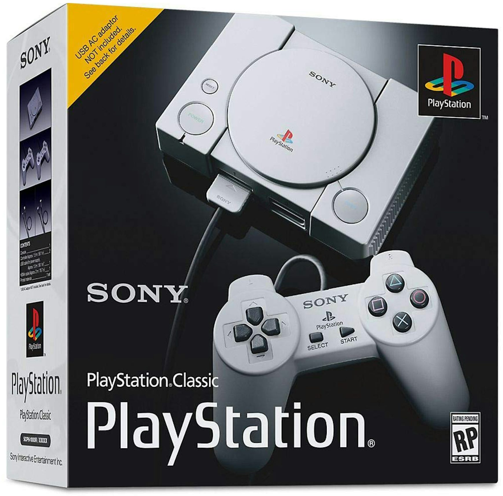 Sony PlayStation Classic Console with 20 Classic PlayStation Games -
