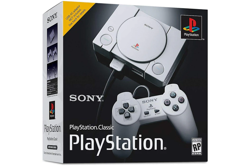 Sony PlayStation Classic Console with 20 Classic PlayStation Games