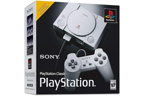 Sony PlayStation Classic Console with 20 Classic PlayStation Games GB