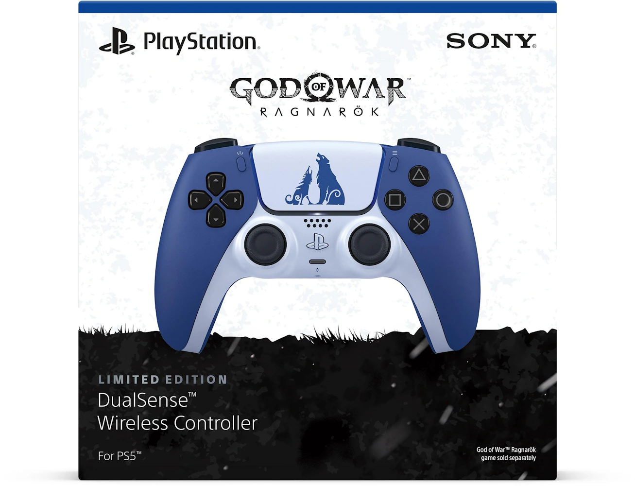 Sony Playstation PS5 DualSense Wireless Controller God of War Ragnarök  Limited Edition - US