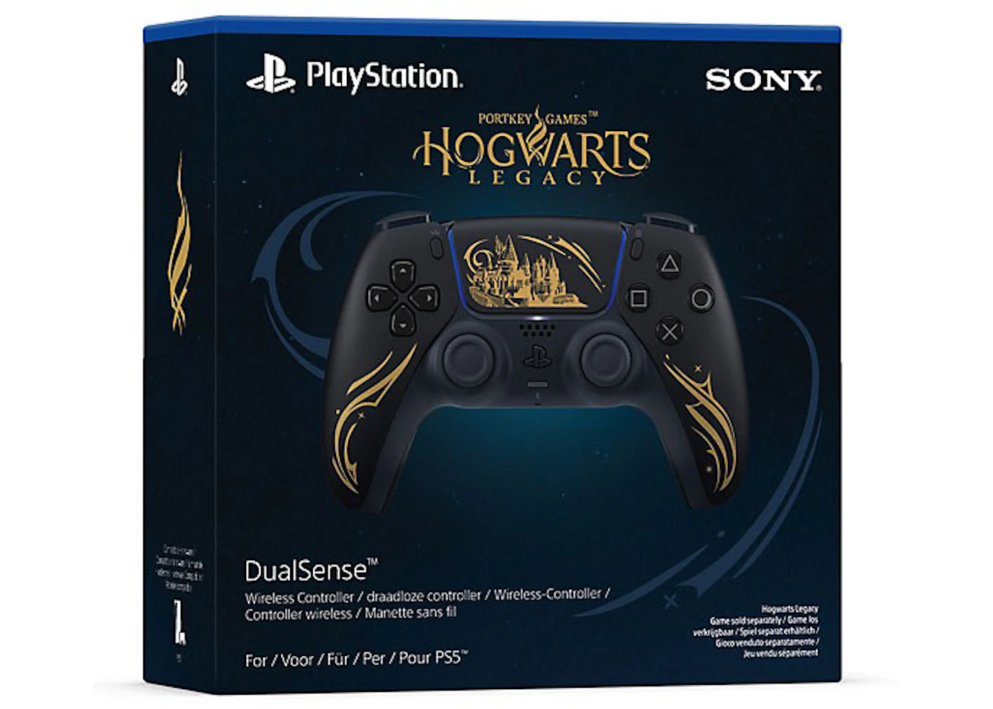 Sony Playstation PS5 DualSense Wireless Controller Hogwarts Legacy
