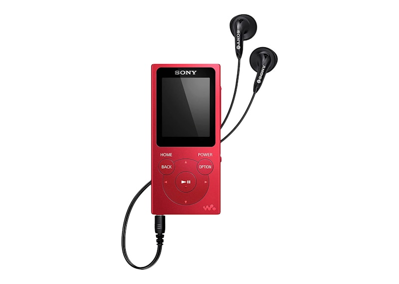 Sony Walkman MP3 Digital Music Player 8GB NWE394/R Red - US