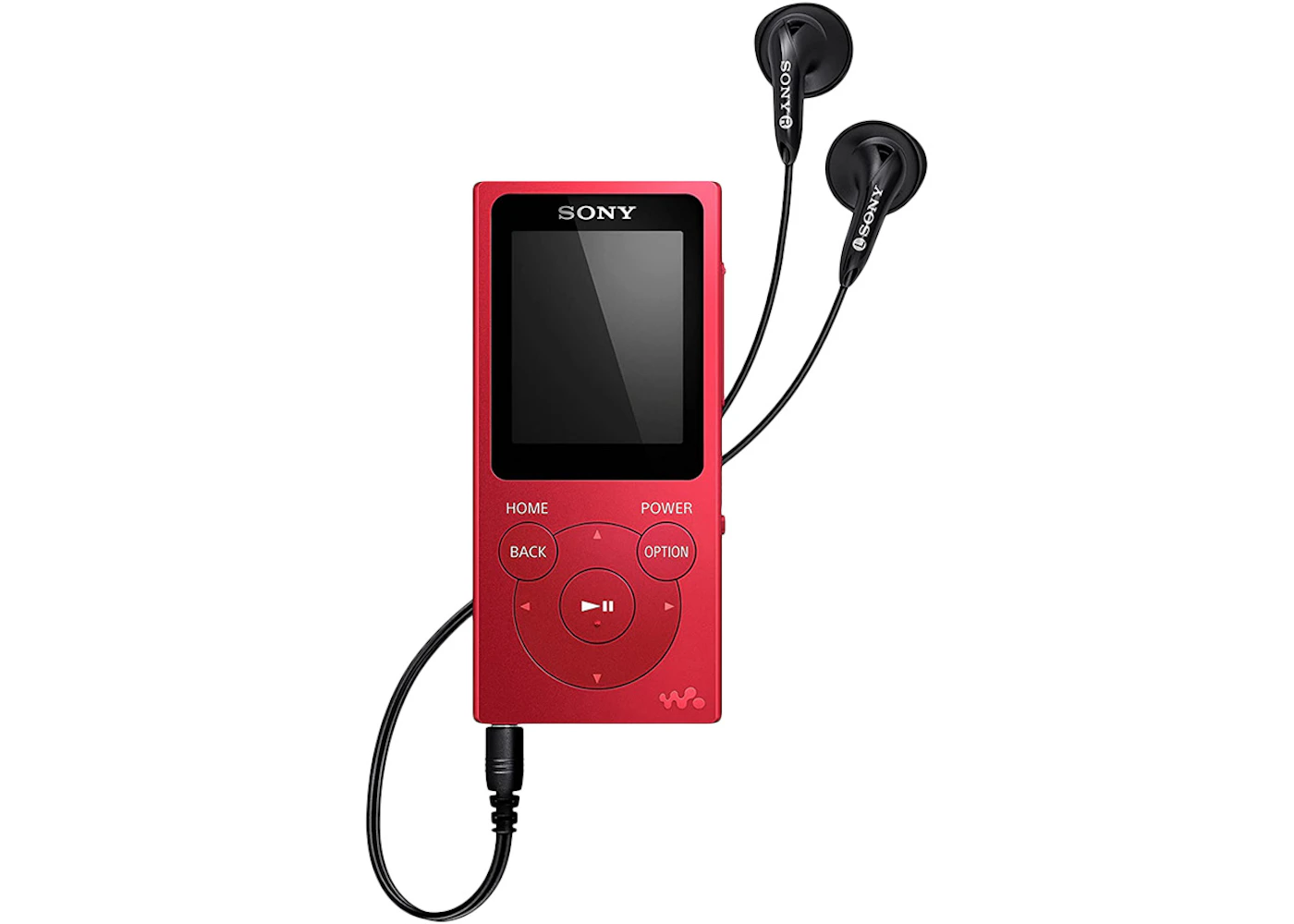 Sony Walkman MP3 Digital Music Player 8GB NWE394/R Red - US