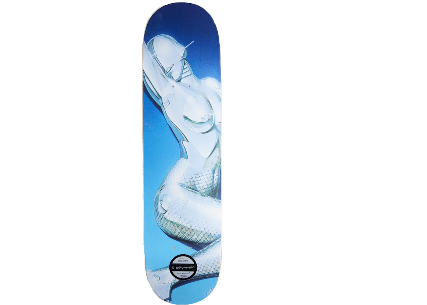 Hajime Sorayama x Lane Crawford Sexy Robot Skateboard Deck Blue - US Hajime Sorayama x Lane Crawford Sexy Robot Skateboard Deck Blue - US