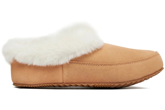 Sorel Run Mule Slippers Tawny Buff Natural Tan (Women's)