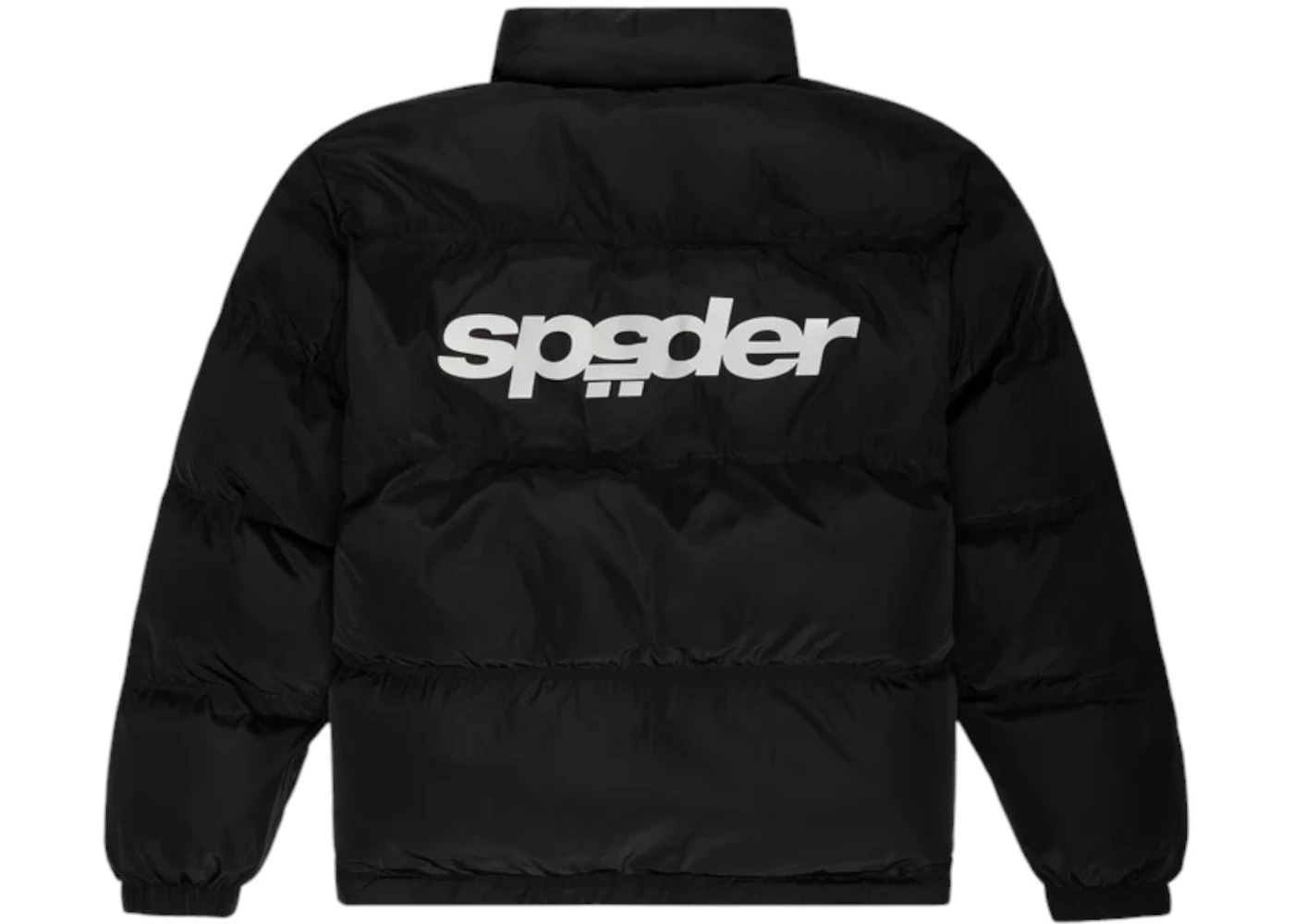 Sp5der 5Star Puffer Jacket Black FW24 US - Main Image