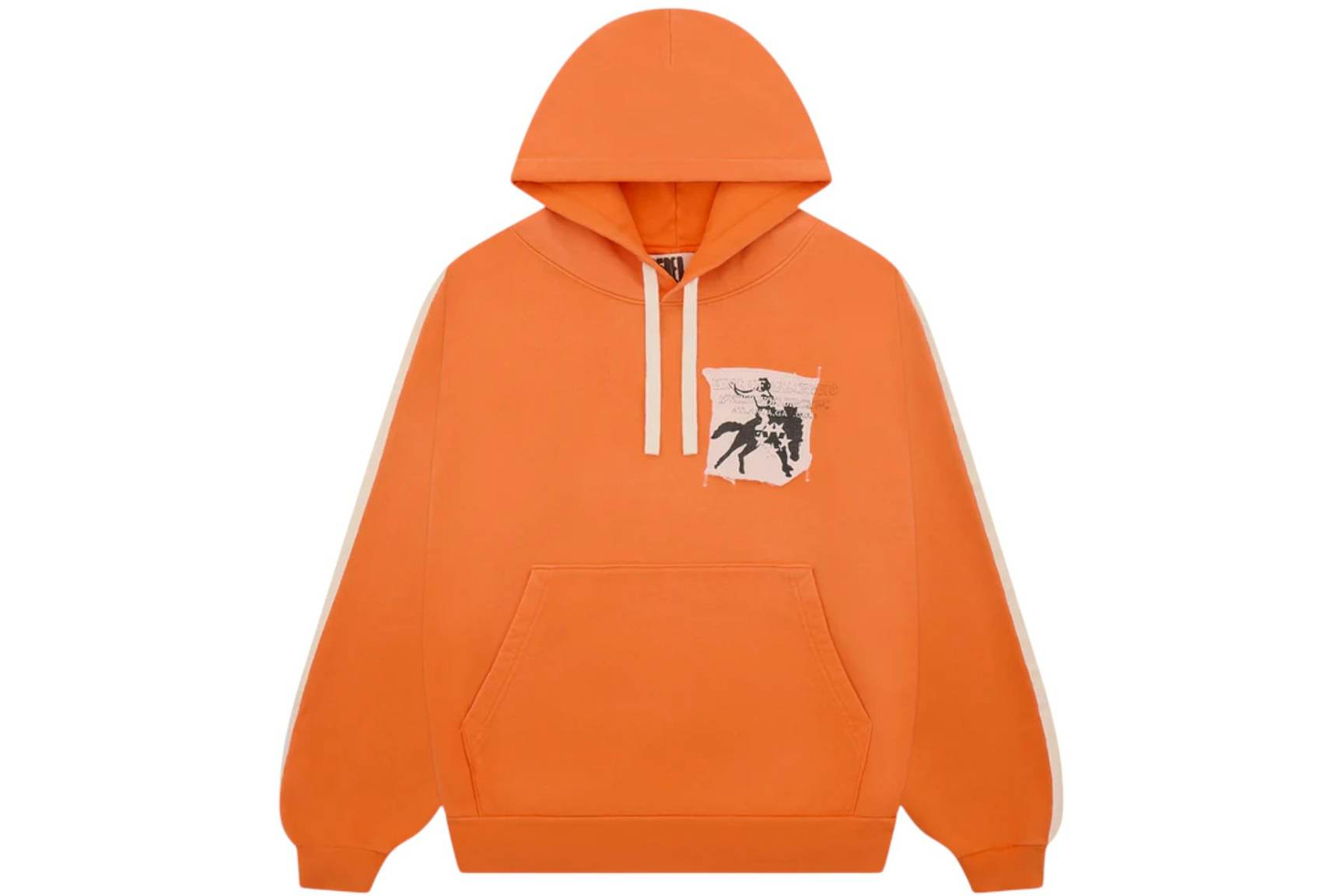 Sp5der 5Star Rodeo Hoodie Orange Men's - FW24 - US