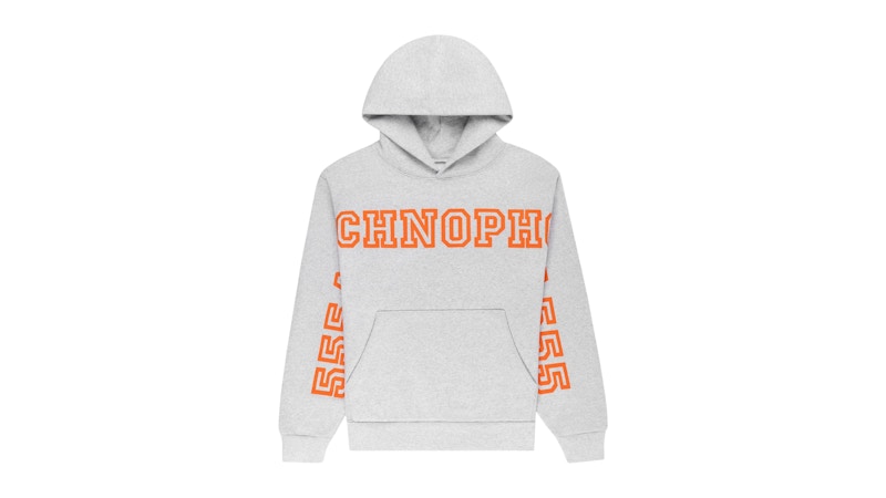 Sp5der Arach Hoodie Heather Grey - SS25 - US Sp5der Arach Hoodie Heather Grey - SS25 - US