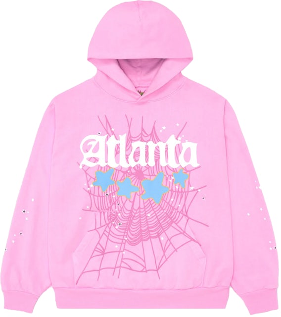 Vintage Ocean City Pink Quarter Zip Sweatshirt Mens