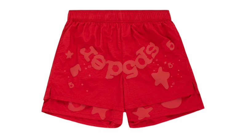 Sp5der Beluga Double Layer Short Red