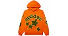 Hoodie Sp5der Beluga en anaranjado