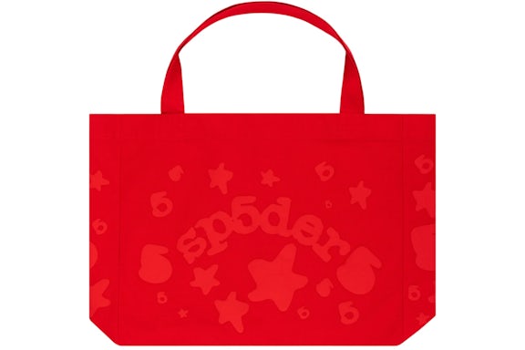 Sp5der Beluga Oversized Tote Red