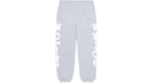 Pantalones deportivos Sp5der Beluga en gris jaspeado
