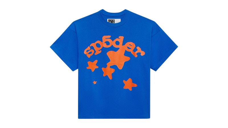 Sp5der Beluga Tee Sp5der Blue