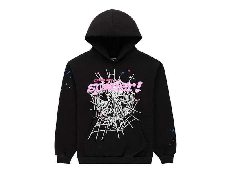 sp5der pank! BLACK sサイズ Sp5der Black Rhinestone Punk V2 Hoodie – Sp5der Hoodie | Soles