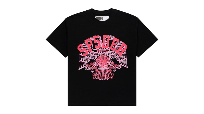 Sp5der Cross Country Slub Tee White Men's - SS25 - US