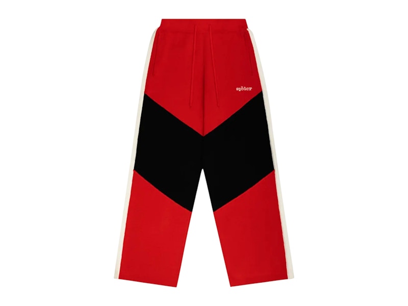 Sp5der Knit 5 Track Pant Red