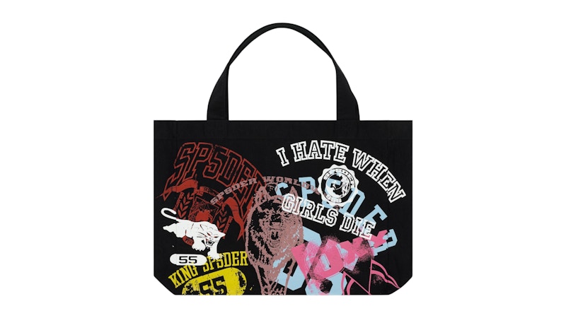 Sp5der Multi Print Tote Bag Multicolor メンズ - SS26 - JP
