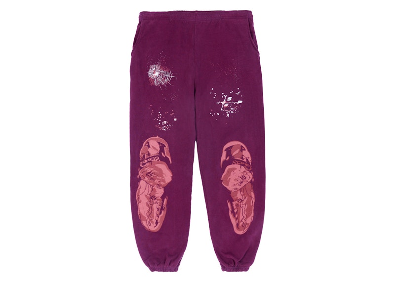 Dark purple online sweatpants