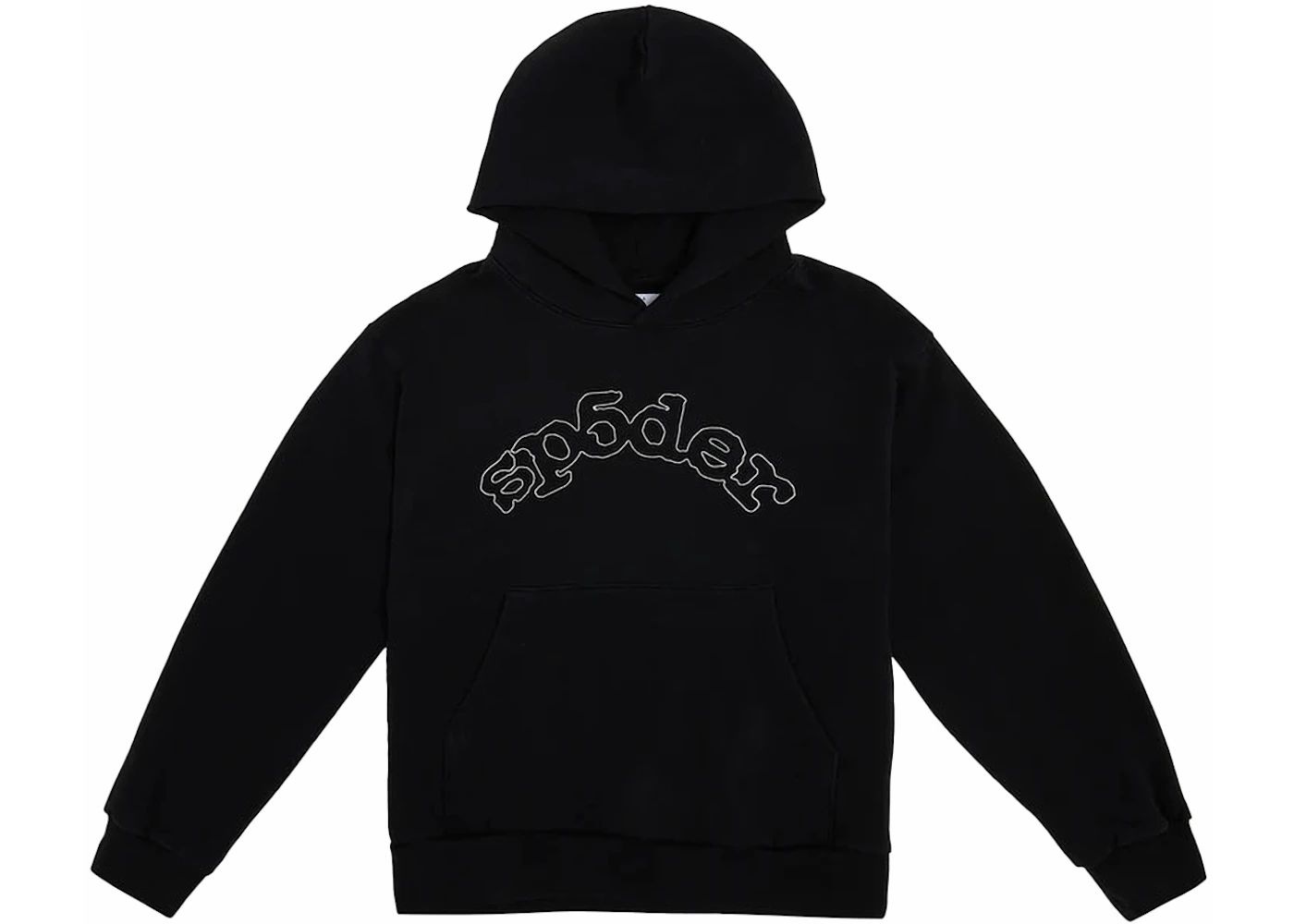 Sp5der OG Logo Hoodie Black FW24 US - Main Image