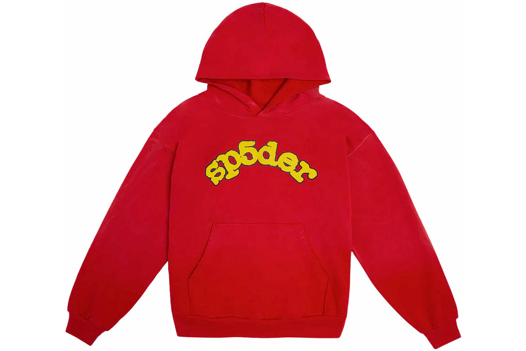 Sp5der OG Logo Hoodie Red - FW24 - US
