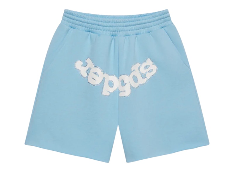 Sweatshort SP5der OG Web (SS26) bleu ciel