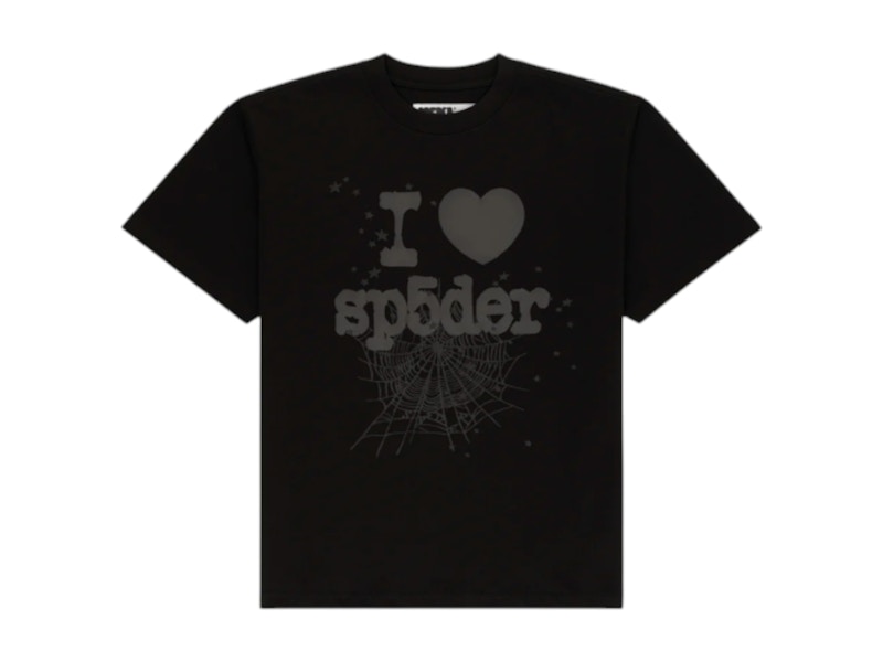 Sp5der Phantom Souvenir Tee Black - SS25 - US