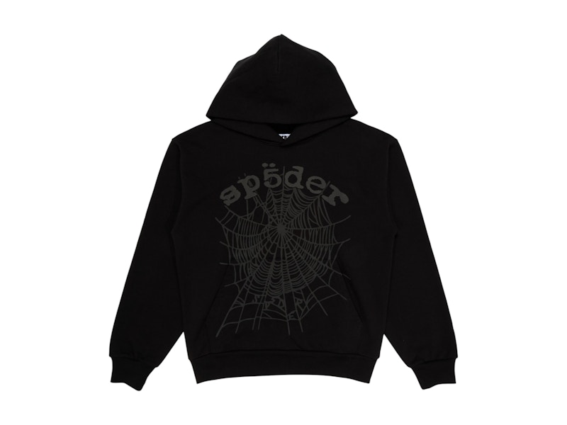 Sp5der Phantom Web Hoodie Black メンズ - SS25 - JP