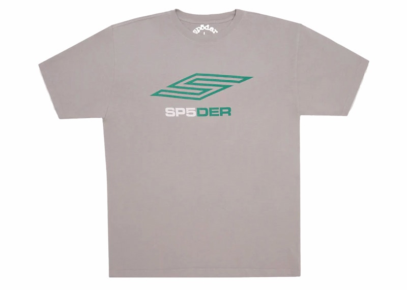 Sp5der Pro LW Tee Grey Men's SS24 US